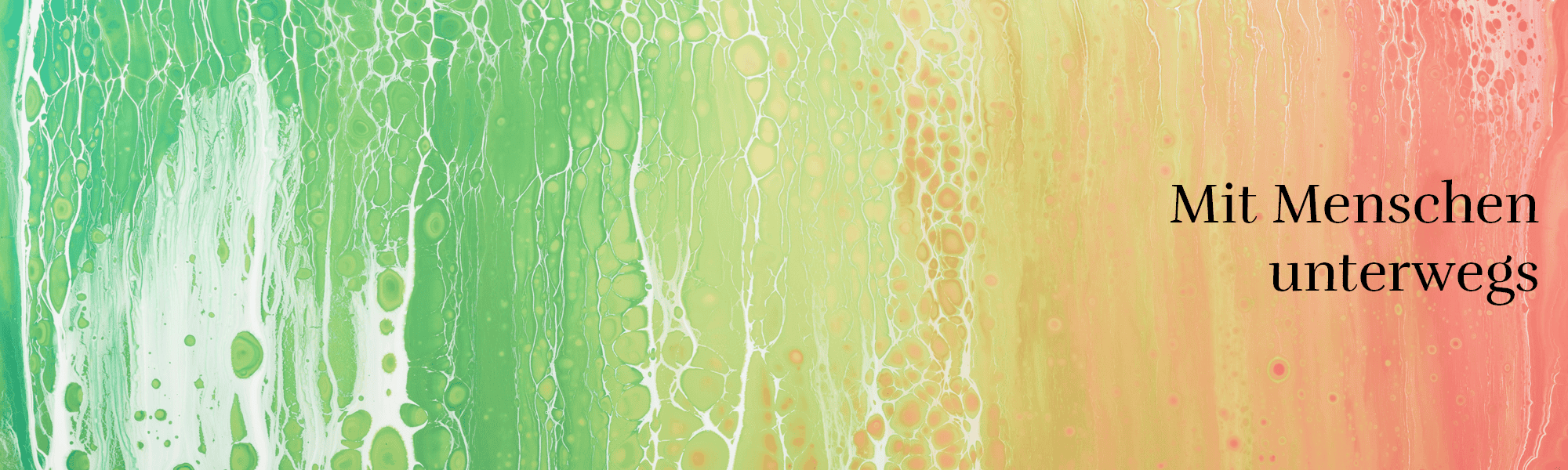 Mit Menschen unterwegs
